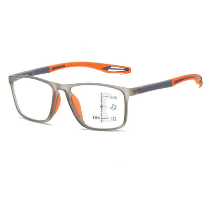 ✨✨GAFAS DE LECTURA DEPORTIVAS TR CON MONTURA CUADRADA ULTRALIGERAS Y ANTI-LUZ AZUL
