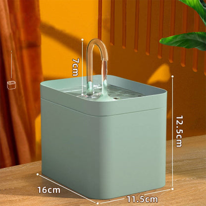 Fuente de agua automática para perros y gatos de interior 
