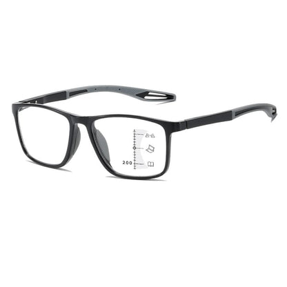 ✨✨GAFAS DE LECTURA DEPORTIVAS TR CON MONTURA CUADRADA ULTRALIGERAS Y ANTI-LUZ AZUL