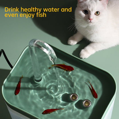 Fuente de agua automática para perros y gatos de interior 