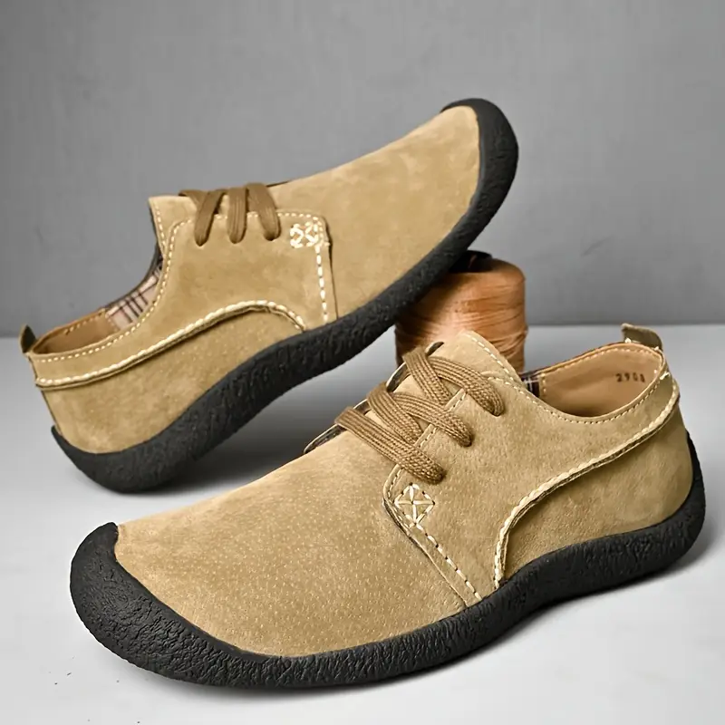 Summer Promotion 49% Off💝 Men's Premium Suede Orthopedic Walking Shoes - Breathable, Anti-Skid, All-Day Comfort