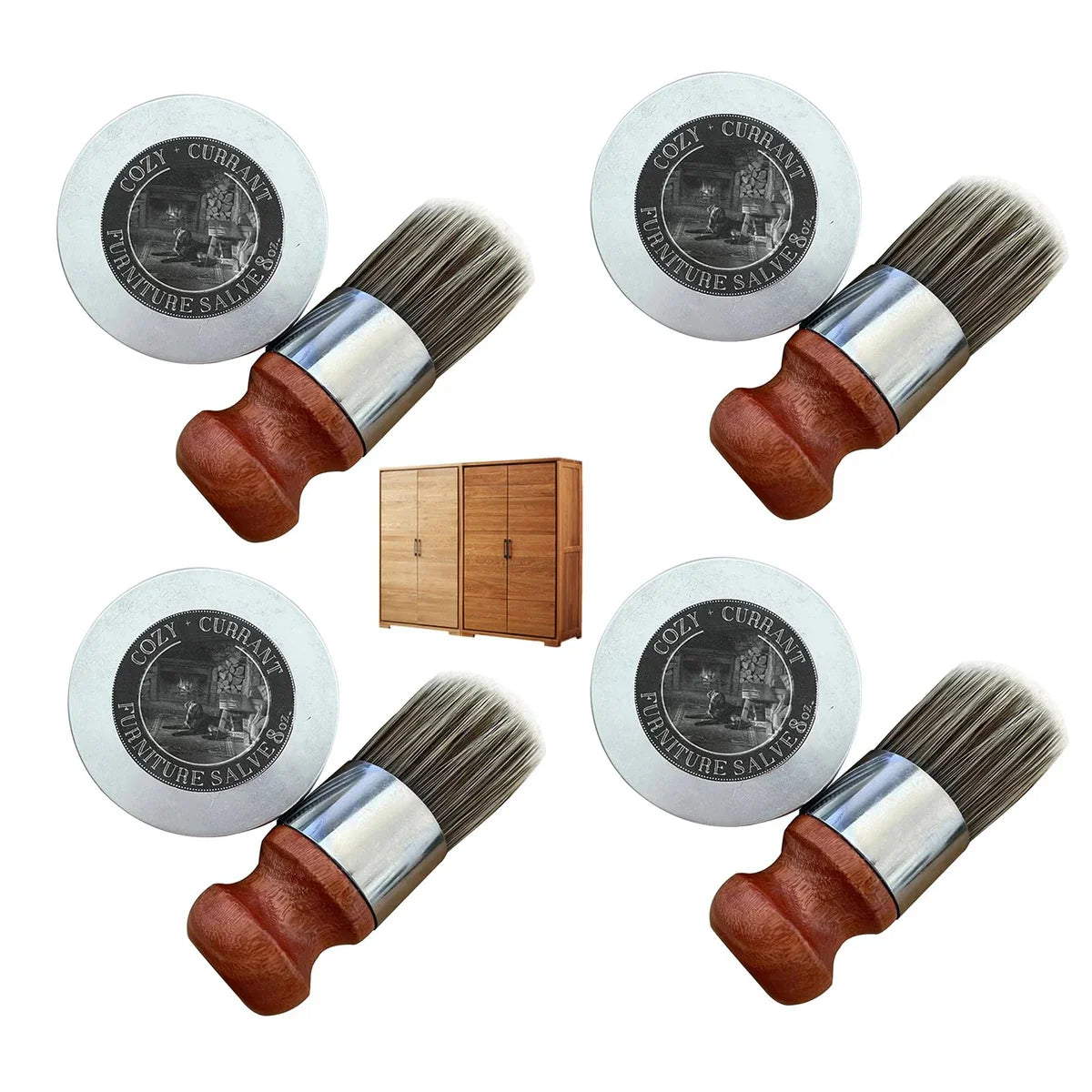 🔥¡45% DE DESCUENTO!🔻SalveGloss™ Reparador de Cuero y Muebles + Cepillo Aplicador 