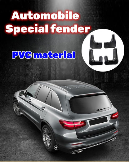Guardabarros de pintura para coche con protección antisedimentos (4 unidades)