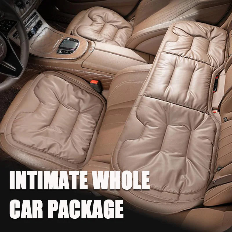 🔥¡OFERTA CALIENTE! 45% DE DESCUENTO🔻Funda de asiento de cuero antiincrustante premium [Ajuste universal]