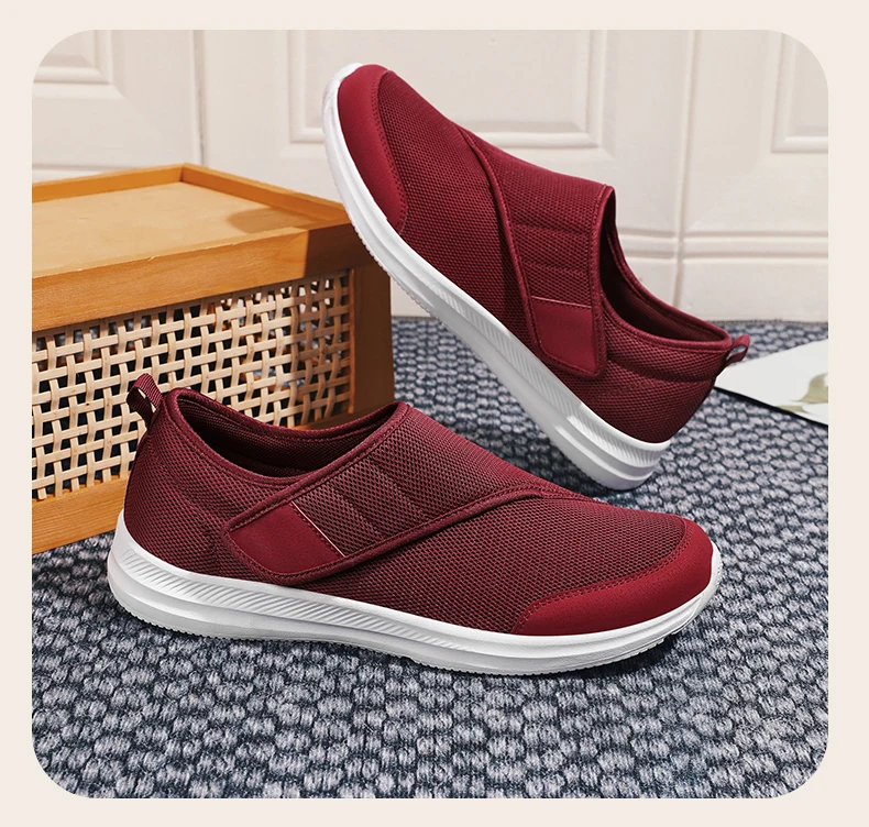 Summer Promotion 49% Off❤️ Orthopedic Wide Velcro Walking Shoes