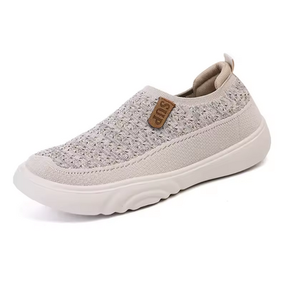 🌸 Pre-Spring Sale 45% Off ❤️ Women's Breathable Knit Loafers, Comfort Walking Slip-on Shoes