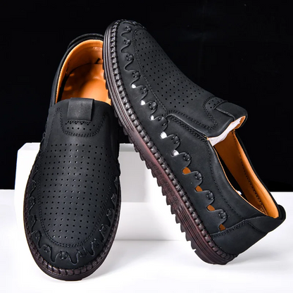 Summer Sale 49% Off🔥 Mens Leather Orthopedic Casual Slip-on Business Shoes
