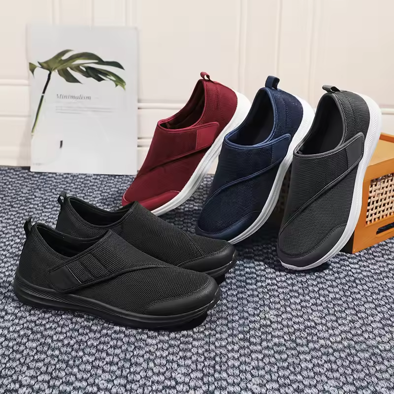 Summer Promotion 49% Off❤️ Orthopedic Wide Velcro Walking Shoes