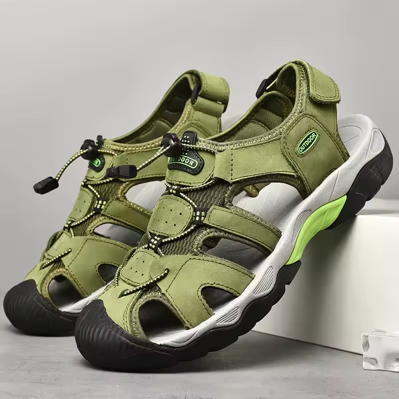 Early Summer Sale 50% Off💝 Plus Size Summer Casual Outdoor Orthopedic Slip-on Shoes, Summer Hiking Sandals