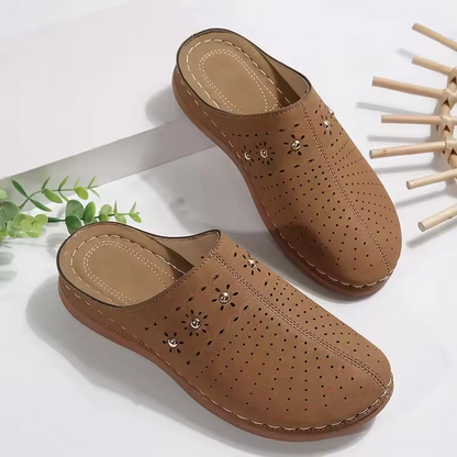 Summer Sale 50% Off❤️ Women’s Cloud Comfort Orthopedic Mule Slippers