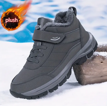 Orthopedic Winter Warm Boots – Waterproof, Plush Lining & Arch Support Comfort