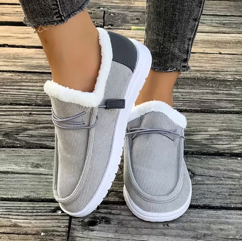 Fall Comfort Sale 50% Off❤️ CozyStep™ Women’s Orthopedic Fur-Lined Slip-On Shoes