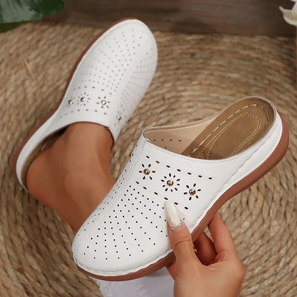 Summer Sale 50% Off❤️ Women’s Cloud Comfort Orthopedic Mule Slippers
