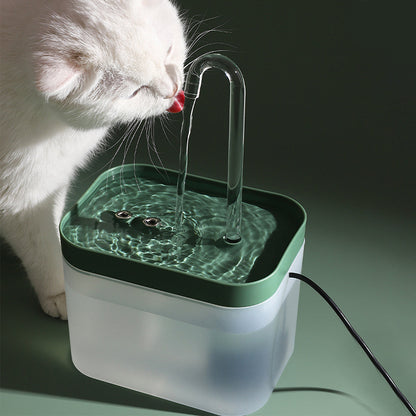 Fuente de agua automática para perros y gatos de interior 