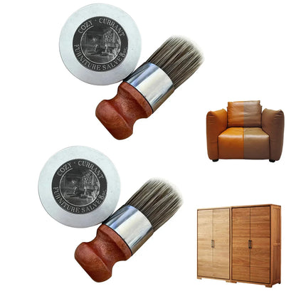 🔥¡45% DE DESCUENTO!🔻SalveGloss™ Reparador de Cuero y Muebles + Cepillo Aplicador 