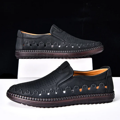Summer Sale 49% Off🔥 Mens Leather Orthopedic Casual Slip-on Business Shoes