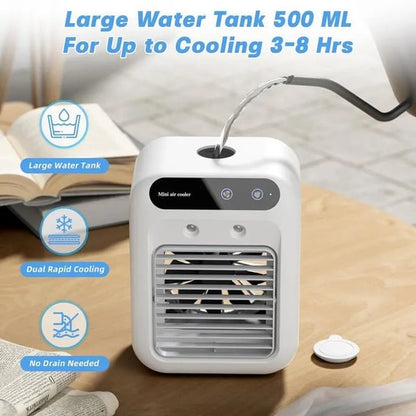 Summer Sale 50% Off🎁 Portable Air Conditioners, 3-In-1 Cooling Fan with 2-Speed Mist Fan