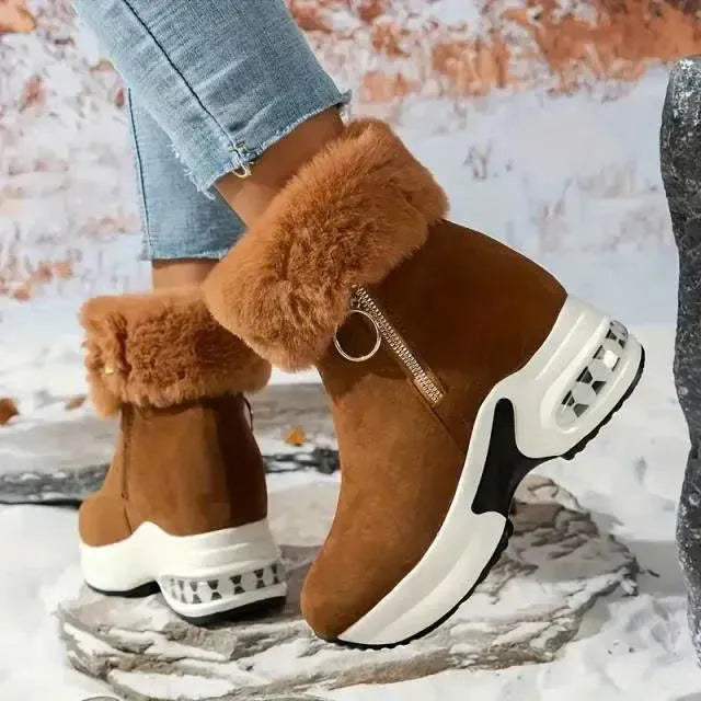🎄Christmas Sale 50%❤️ Women's Orthopedic Platform Snow Boots
