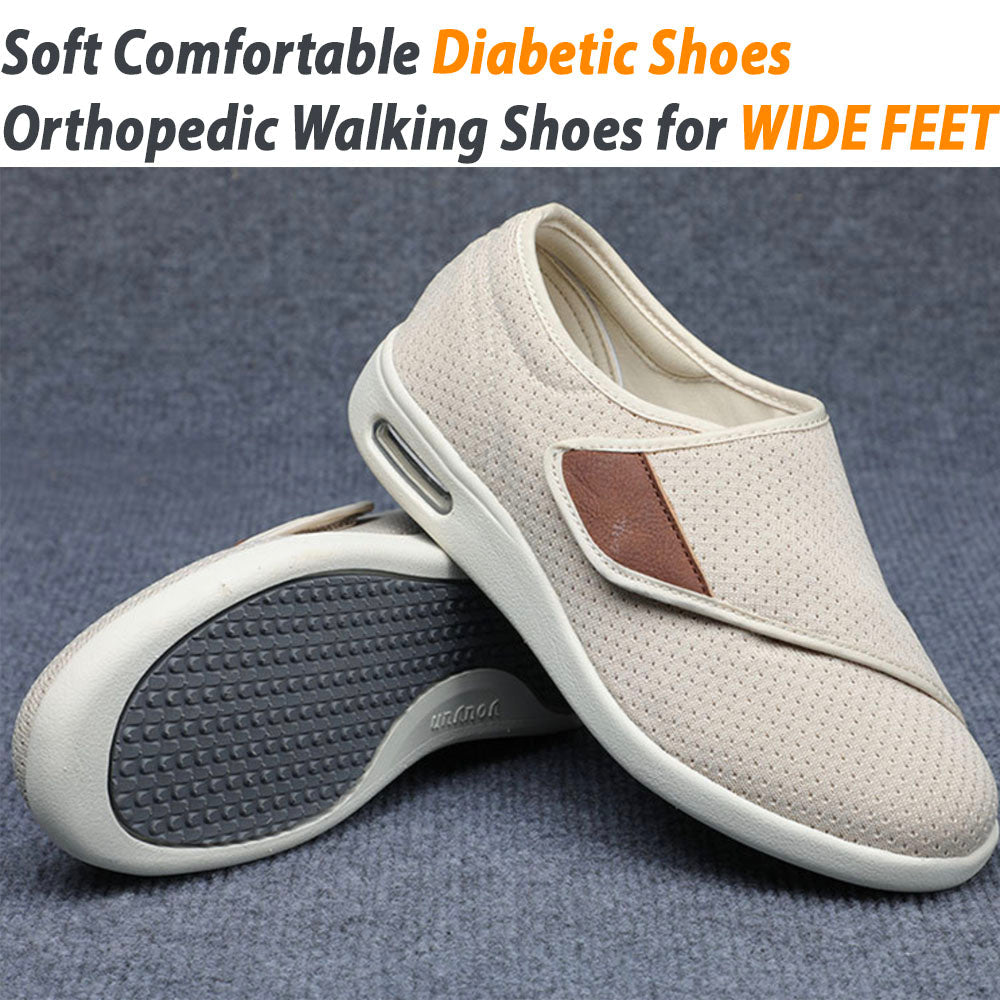 Early Summer Sale 49% Off🔥HealthyFit™ Wide Adjusting Soft Comfortable Diabetic Walking Shoes